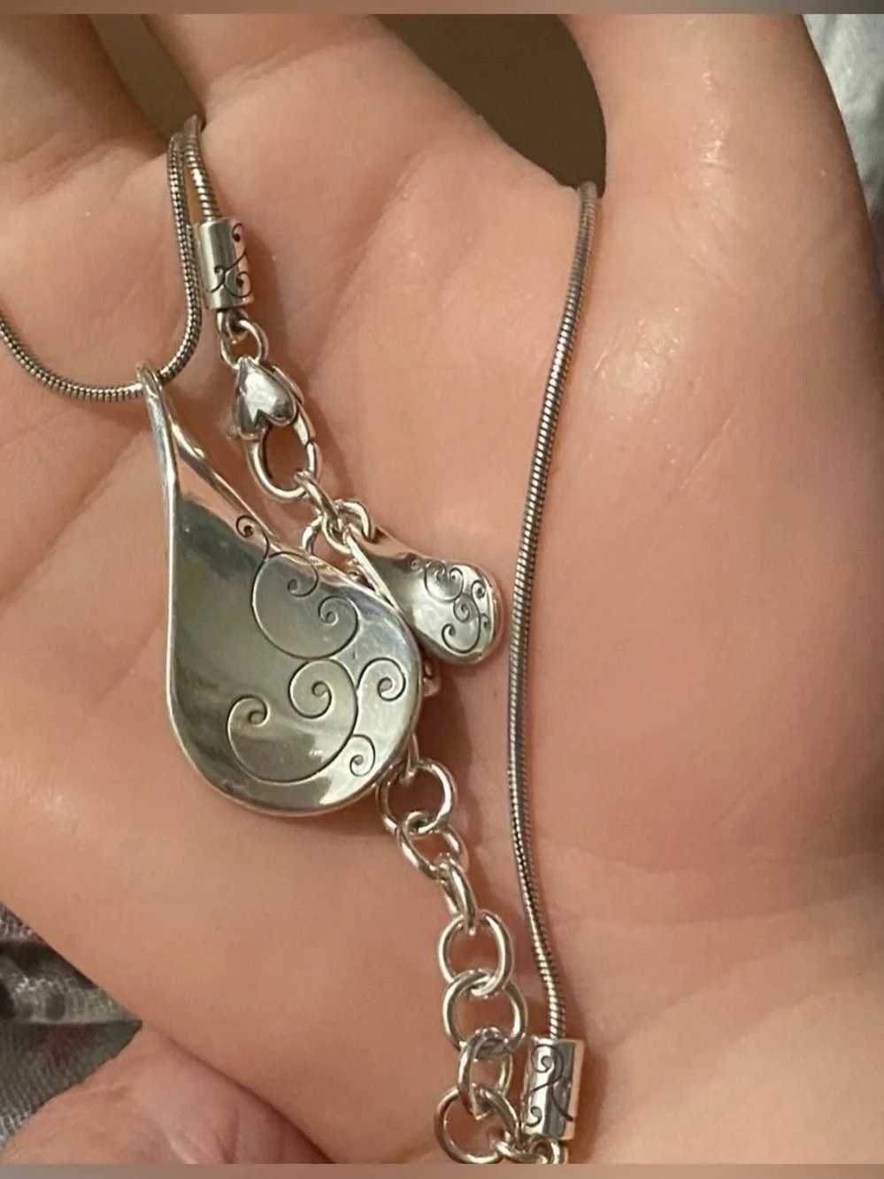 Brighton “Twirl” Twist Shiny Necklace NWOT J46930 MSRP ($68!)
